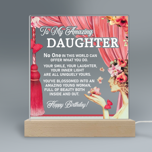 Daughter- Happy Birthday