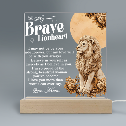 Happy Birthday- My Brave Lionheart