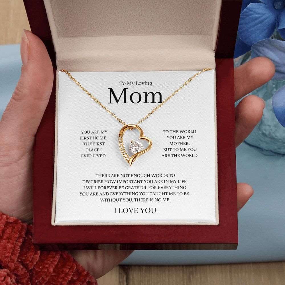 You Are The World Mom, Love Necklace