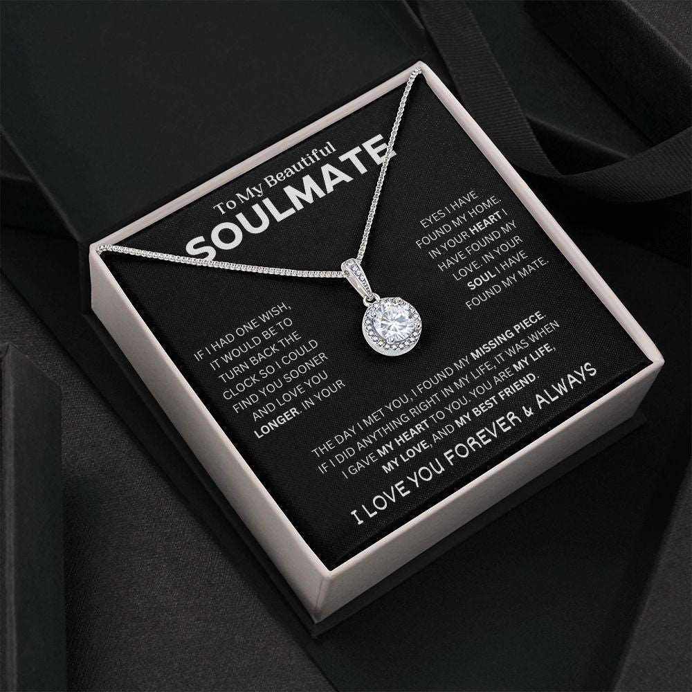 To My Beautiful Soulmate | One Wish | Eternal Hope Necklace