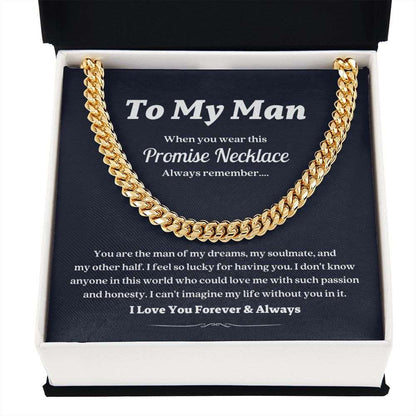 To My Man | Man of My Dreams | Cuban Link Chain