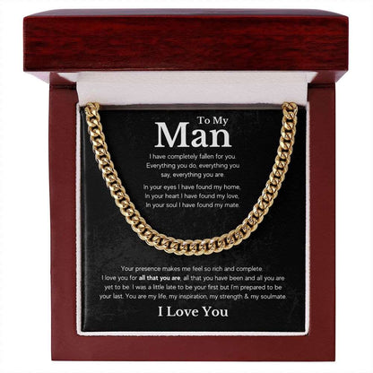 To My Man | Everything You Are | Cuban Chain