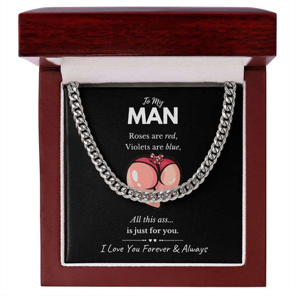 To My Man | Just For You | Cuban Link Chain