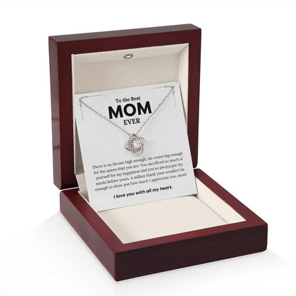 To the Best Mom Ever | Mother's Day Necklace